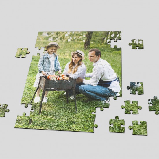 Babalar Gününe Özel Baskılı Puzzle - B2067