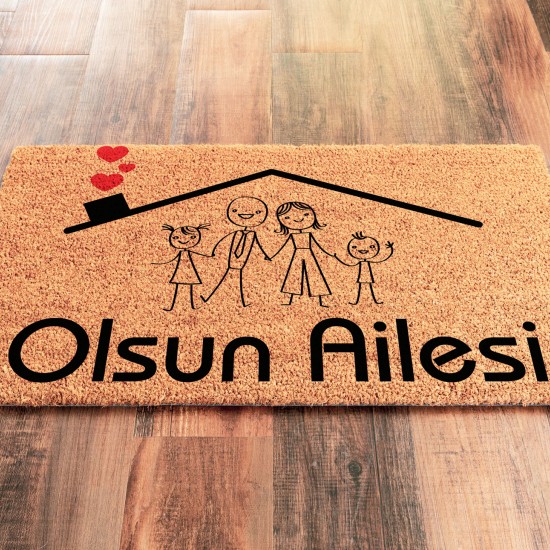 Kişiye Özel Baskılı Paspas - P035