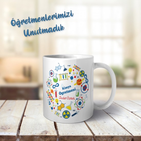 Öğretmenler Gününe Özel Kupa - Kimya Öğretmeni 026